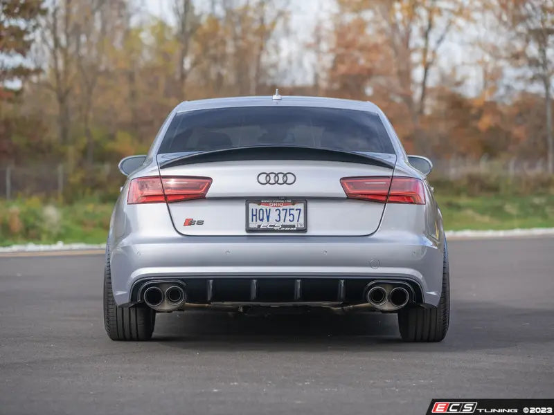 Audi C7.5 S6 Rear Diffuser - Gloss Black