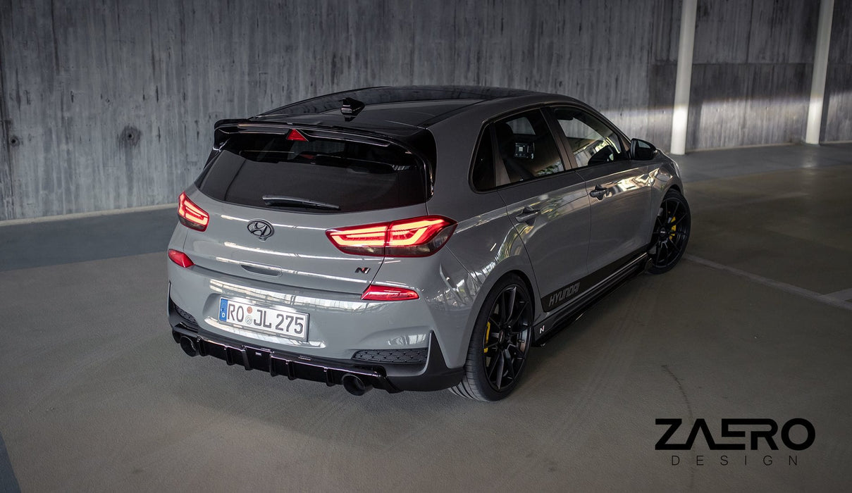 Zaero Design - EVO-1 Rear Diffuser for Hyundai i30N Hatch 2018-2020