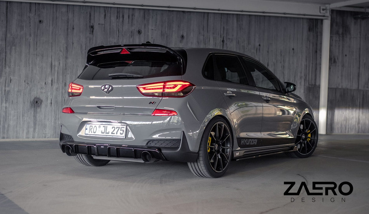 Zaero Design - EVO-1 Rear Diffuser for Hyundai i30N Hatch 2018-2020