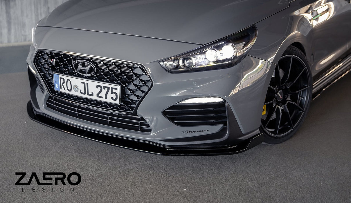 Zaero Design - EVO-1 Front Lip/Splitter for Hyundai i30N Hatch/Fastback 2018-2020