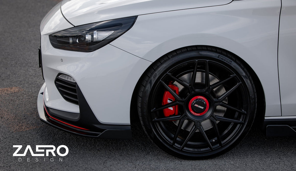 Zaero Design - EVO-1 Front Lip/Splitter for Hyundai i30N Hatch/Fastback 2018-2020