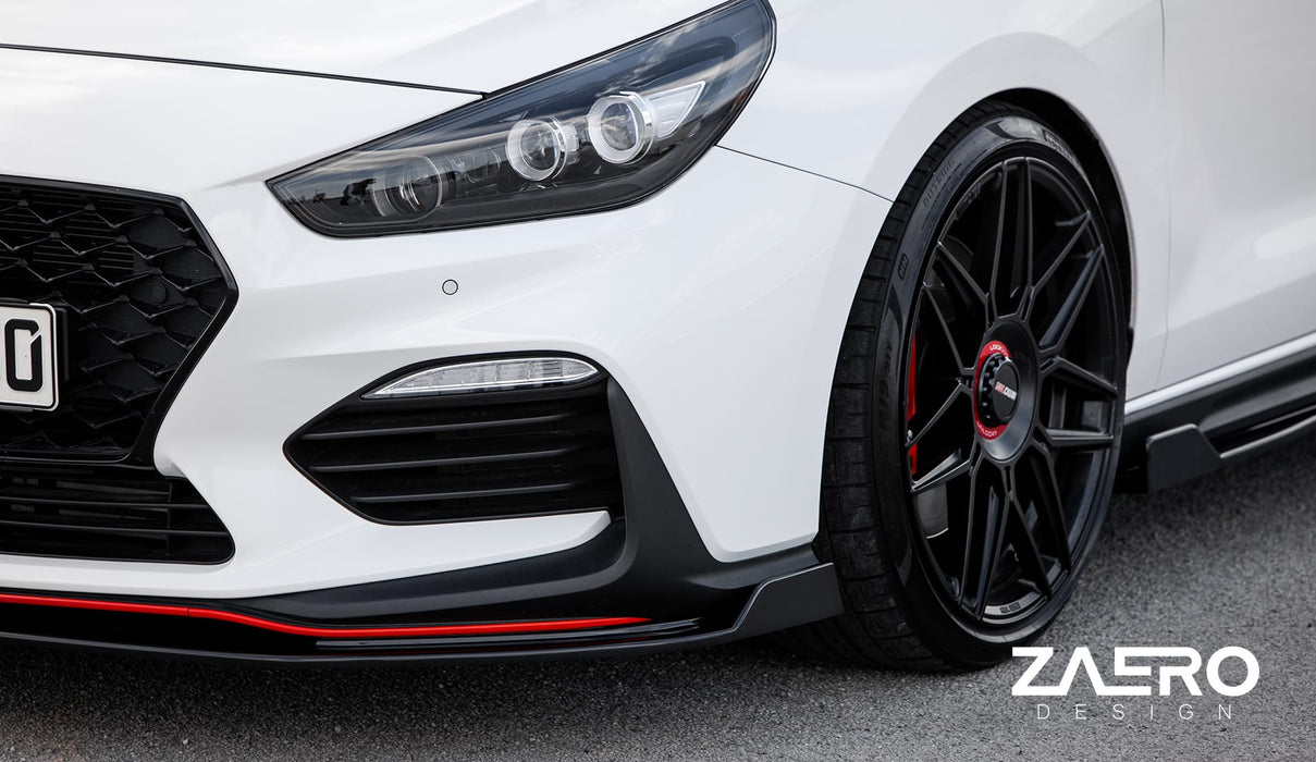 Zaero Design - EVO-1 Front Lip/Splitter for Hyundai i30N Hatch/Fastback 2018-2020