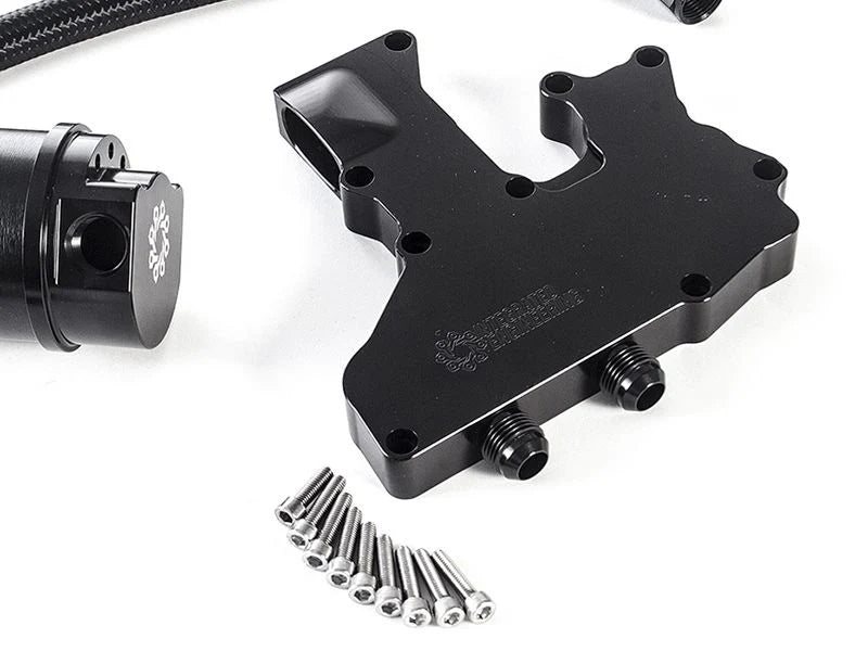 Integrated Engineering Recirculating Catch Can Kit (MK6 GTI 2.0T TSI)