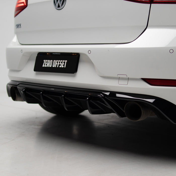 Zaero Design - EVO-1 Rear Diffuser for Volkswagen Golf GTI MK7.5 2018-2021