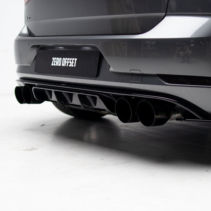 Zaero Design - EVO-1 Rear Diffuser for Volkswagen Golf MK7.5R 2018-2021