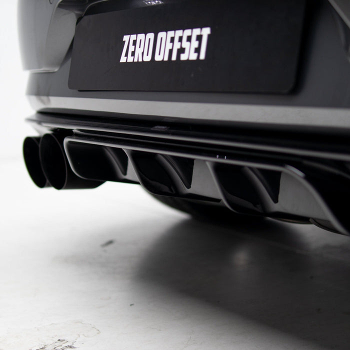 Zaero Design - EVO-1 Rear Diffuser for Volkswagen Golf MK7.5R 2018-2021