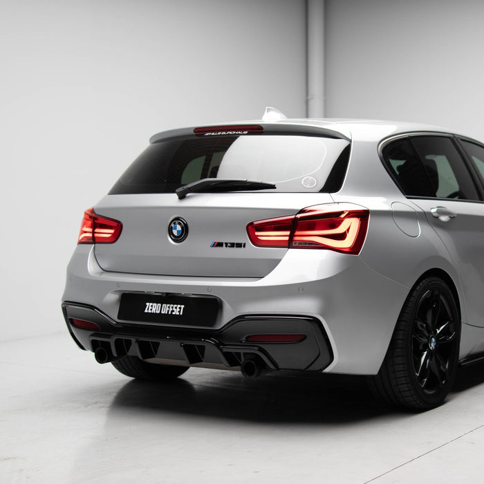 Zaero Design - EVO-1 Diffuser for BMW 1 Series F20 LCI (Dual Exit) 2016-2019