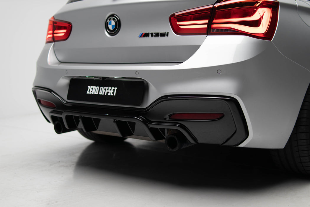 Zaero Design - EVO-1 Diffuser for BMW 1 Series F20 LCI (Dual Exit) 2016-2019