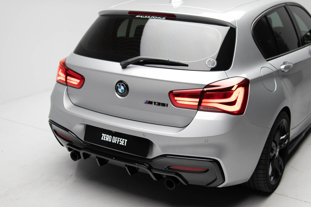 Zaero Design - EVO-1 Diffuser for BMW 1 Series F20 LCI (Dual Exit) 2016-2019