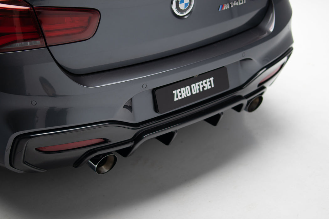 Zaero Design - EVO-1 Diffuser for BMW 1 Series F20 LCI (Dual Exit) 2016-2019