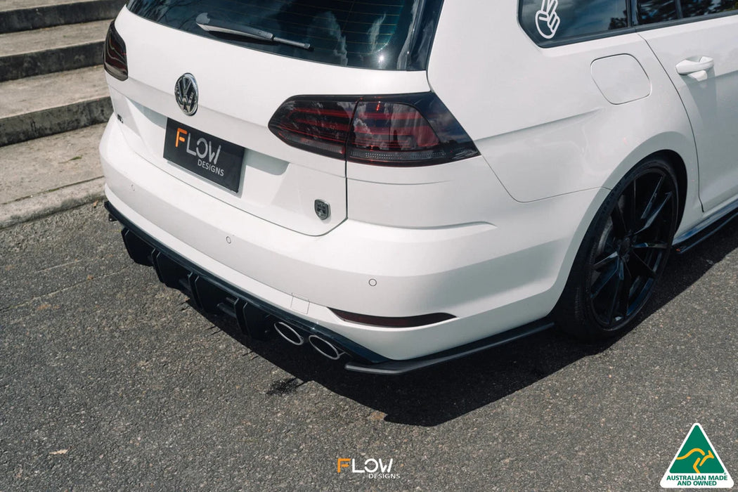 Flow Design MK7.5 Golf R Wagon Flow-Lock Rear Diffuser