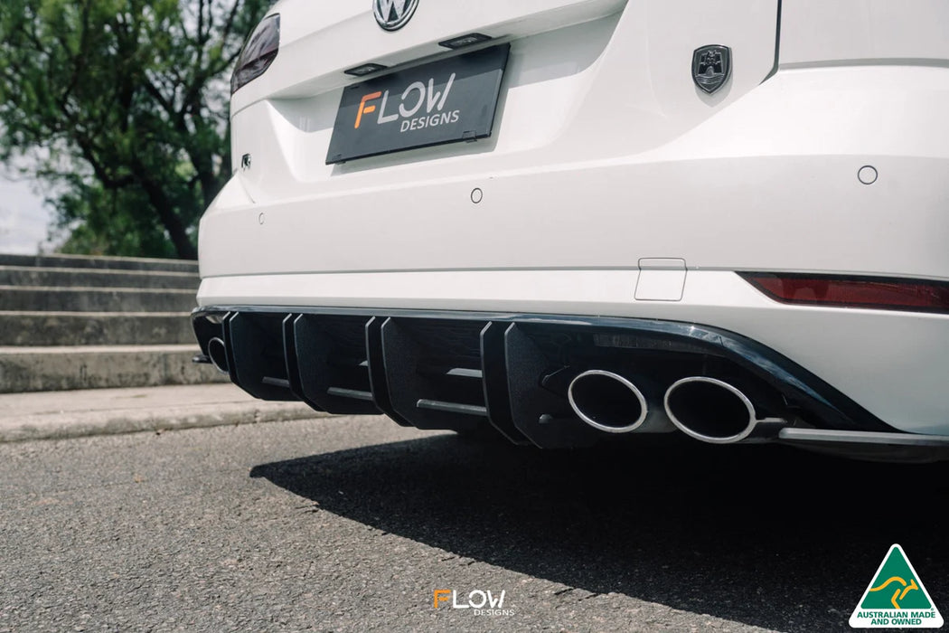 Flow Design MK7.5 Golf R Wagon Flow-Lock Rear Diffuser