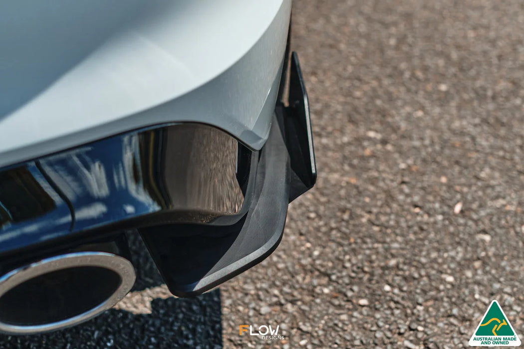 Flow Design VW MK8 Golf R Rear Spat Winglets (Pair)