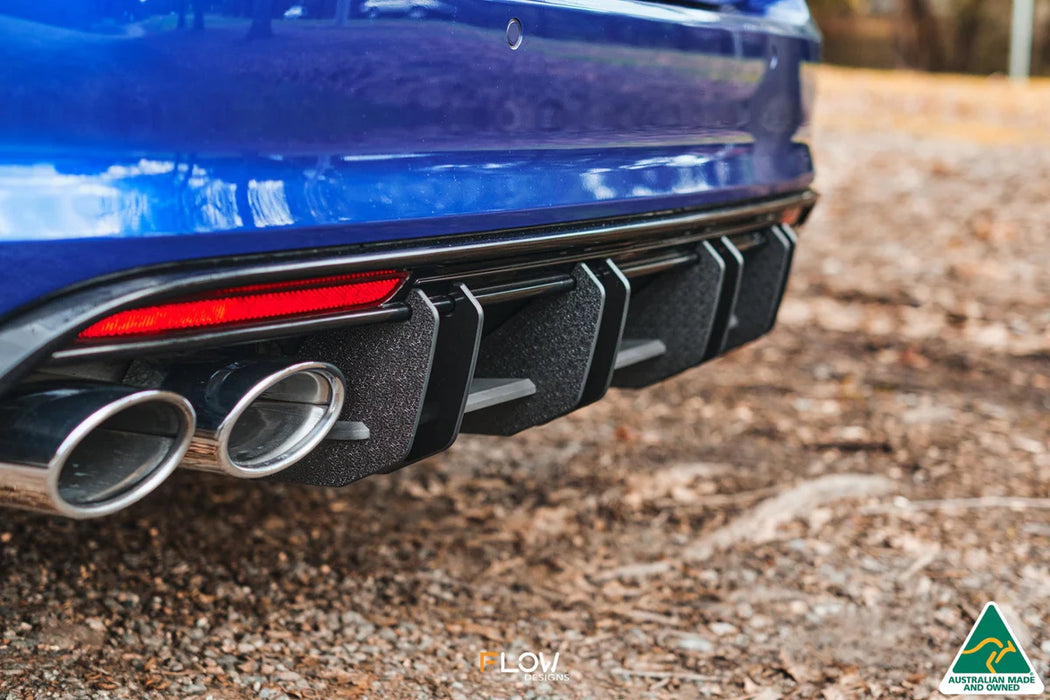 Flow Design MK7 Golf R Wagon Flow-Lock Rear Diffuser