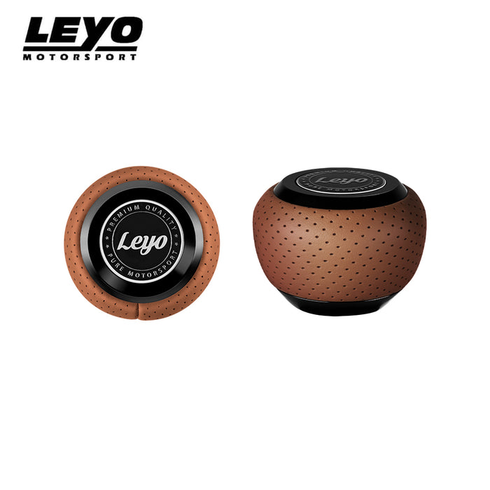 LEYO - Brown Nappa DSG Shift Knob (Knob Only)