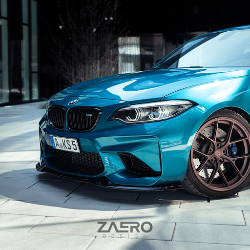 Zaero Design - EVO-S Front Lip/Splitter for BMW M2 F87 (Pre-LCI) 2015-2018