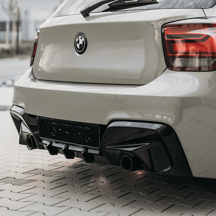 Zaero Design - EVO-1 Rear Diffuser for BMW 1 Series F20 (Pre LCI) 2012-2015