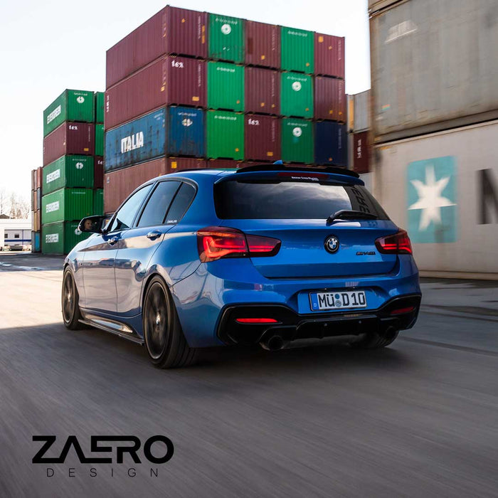 Zaero Design - EVO-1 Diffuser for BMW 1 Series F20 LCI (Dual Exit) 2016-2019