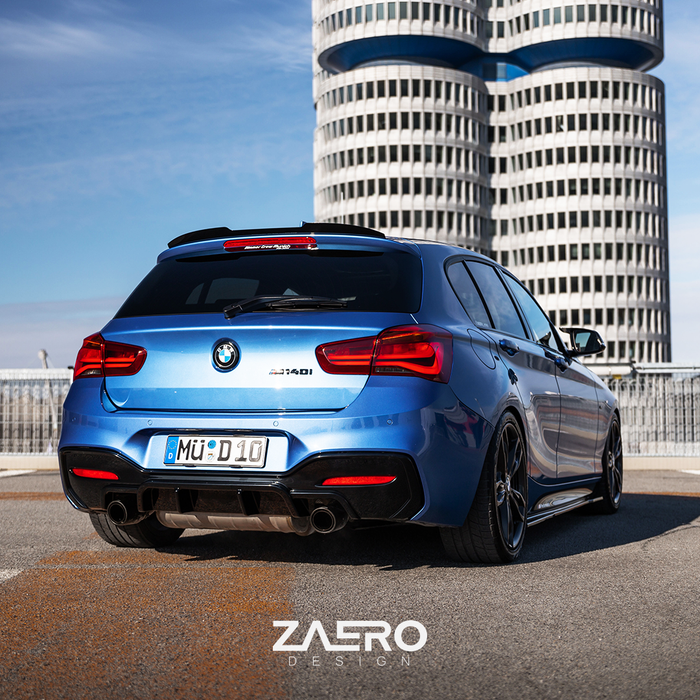 Zaero Design - EVO-1 Diffuser for BMW 1 Series F20 LCI (Dual Exit) 2016-2019