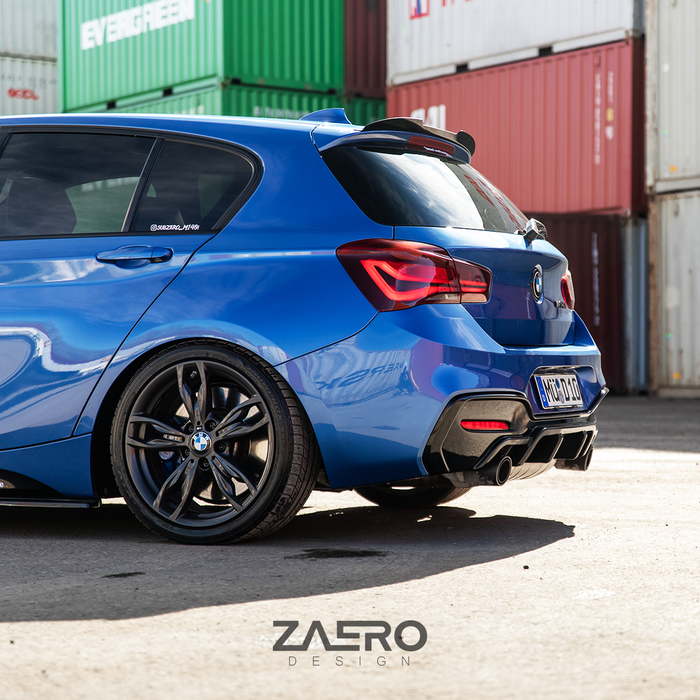 Zaero Design - EVO-1 Diffuser for BMW 1 Series F20 LCI (Dual Exit) 2016-2019