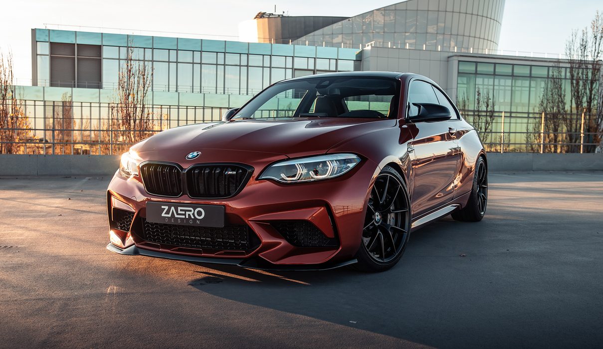 Zaero Design - EVO-S Front Lip/Splitter for BMW M2 F87 (LCI) 2018+