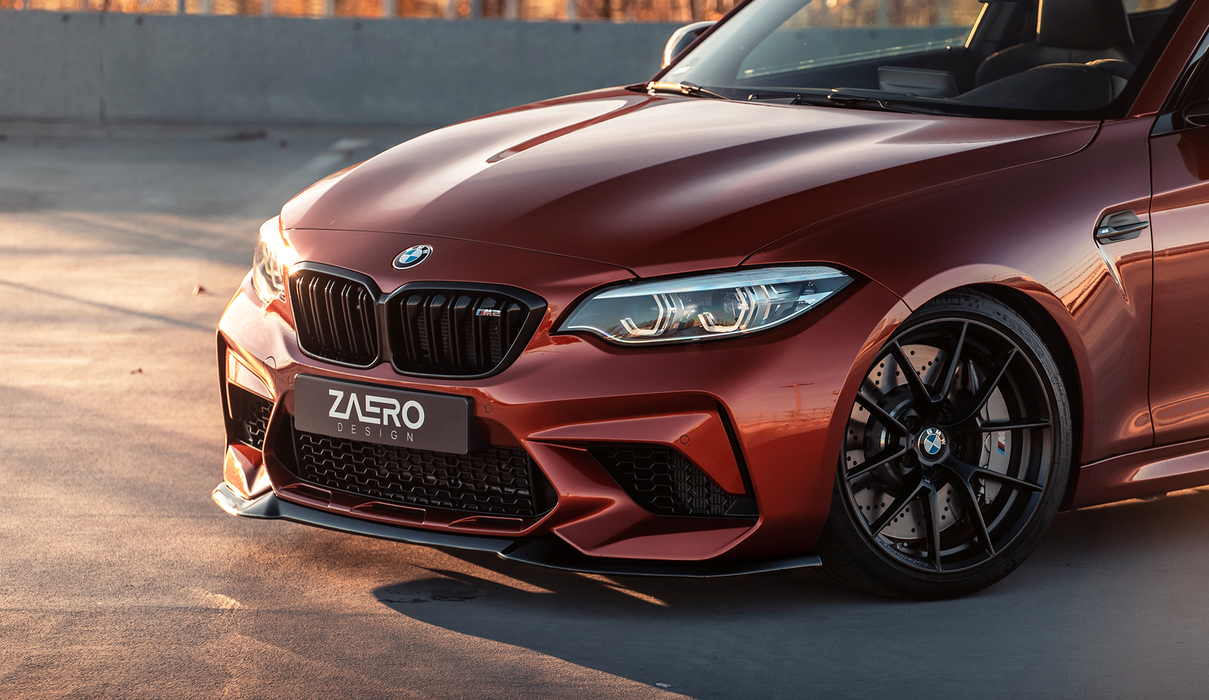 Zaero Design - EVO-S Front Lip/Splitter for BMW M2 F87 (LCI) 2018+