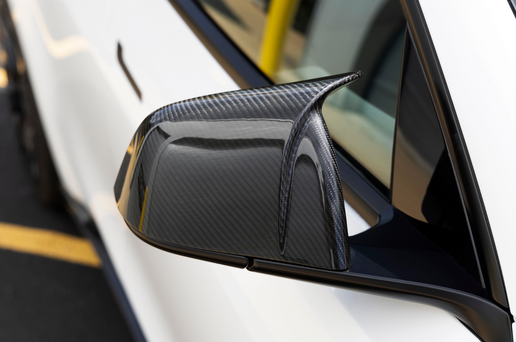 DINAN Carbon Fibre Mirror Cover Set - Tesla Model Y (20-23)