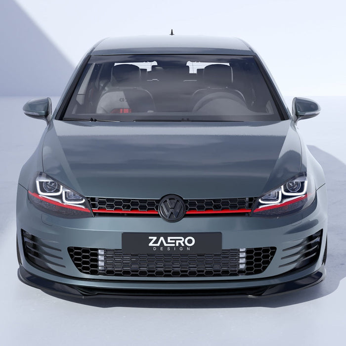 Zaero Designs - EVO-1 Front Lip/Splitter for Volkswagen Golf GTI MK7 2013-2017