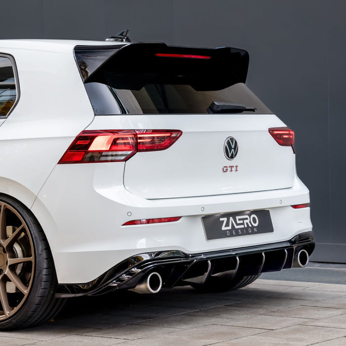 Zaero Designs - EVO-1 Rear Diffuser for Volkswagen Golf GTI MK8 2021+