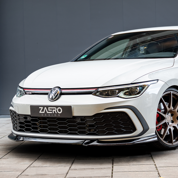 Zaero Designs - EVO-1 Front Lip/Splitter for Volkswagen Golf GTI MK8 2021+