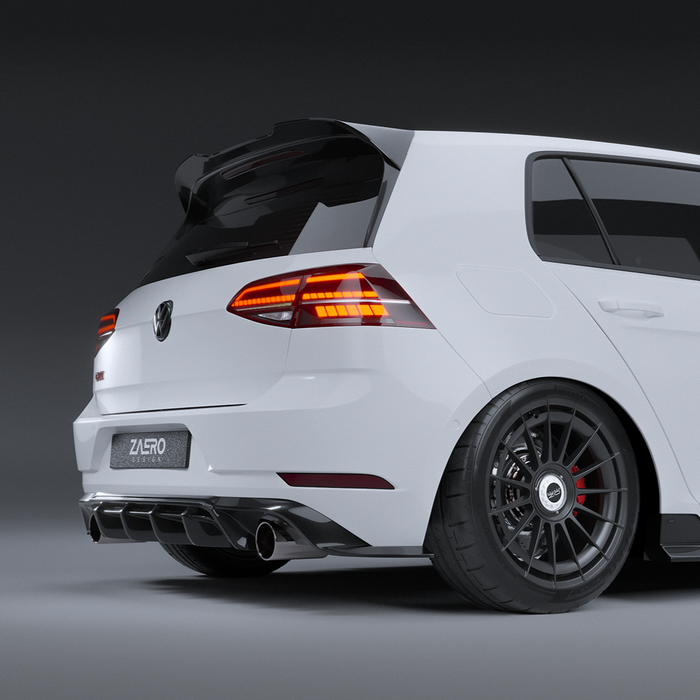 Zaero Design - EVO-1 Rear Spoiler for Volkswagen Golf MK7/MK7.5 GTI & R 2014-2021