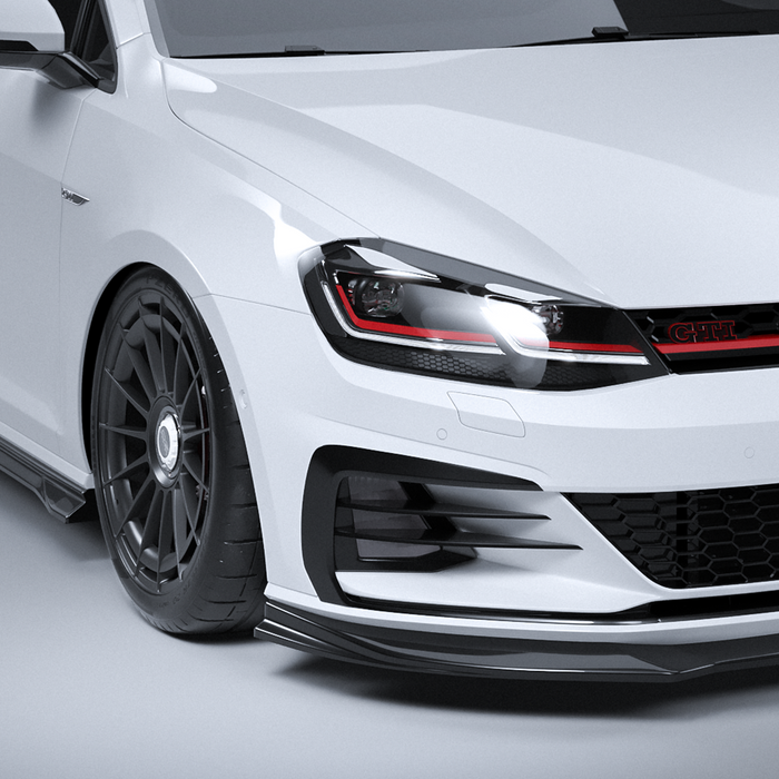 Zaero Designs - EVO-1 Front Lip/Splitter for Volkswagen Golf GTI MK7.5 2018-2021