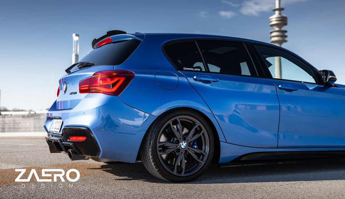 Zaero Design - EVO-1 Rear Spoiler Extension for BMW 1 Series F20 2012-2019