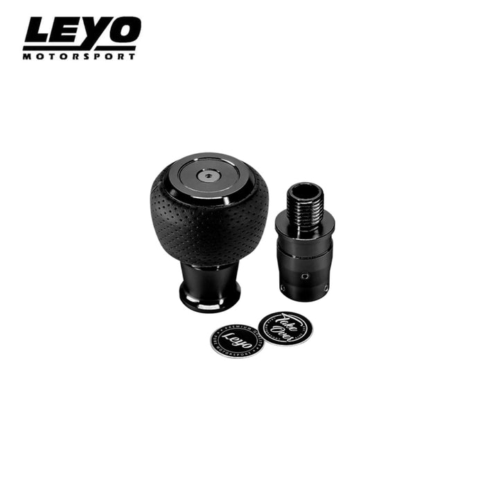 LEYO - Nappa Manual Shift Knob Black or Silver