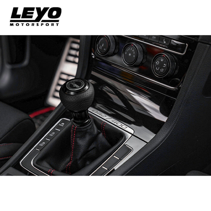 LEYO - Nappa Manual Shift Knob Black or Silver