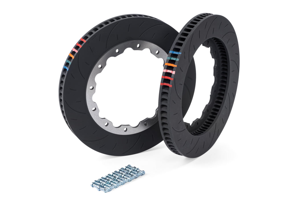 APR BRAKES (SET OF 2) - 380X34MM 2 PIECE - REPLACEMENT RINGS AND HARDWARE