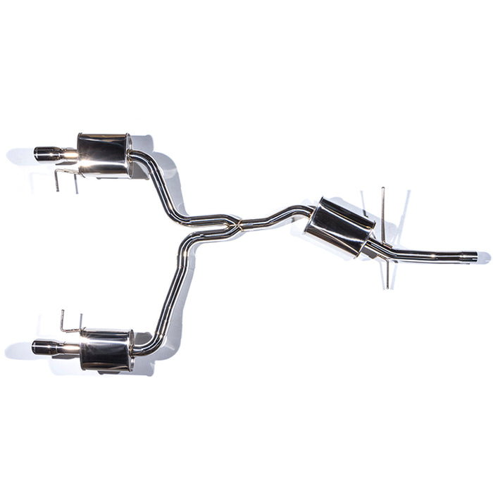 CTS TURBO - B8 A4 Sedan 2.0T Dual Exit Catback Exhaust System