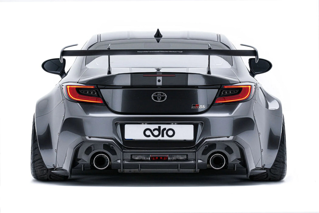 ADRO Toyota GR86 / Subaru BRZ Carbon Fiber Rear Diffuser Winglets 2022+