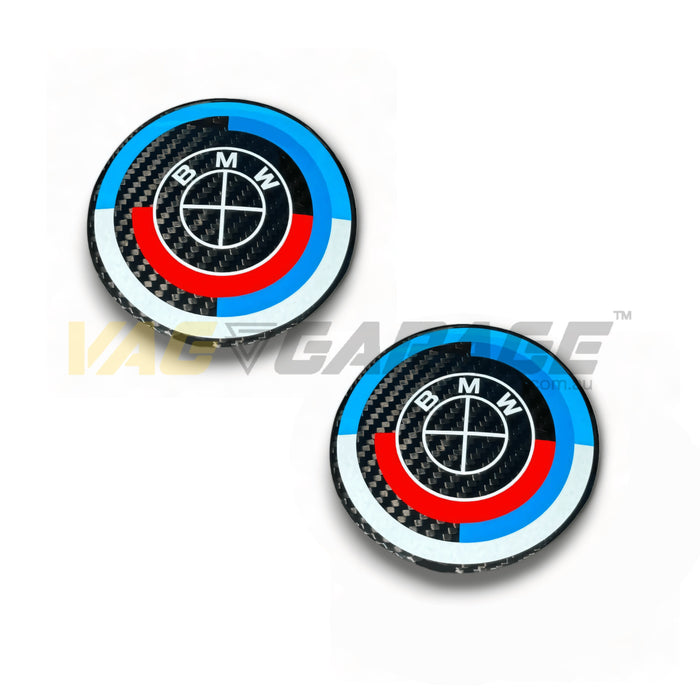 BMW M Series Carbon Fibre 50th Year Anniversary Badge