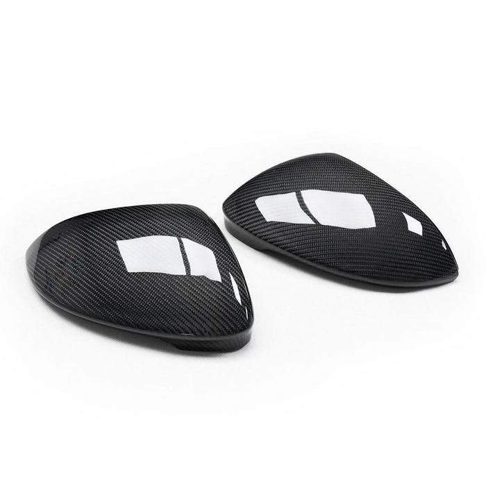 Genuine Carbon Fibre Replacement Mirror Covers VW MK8 Golf GTI/R