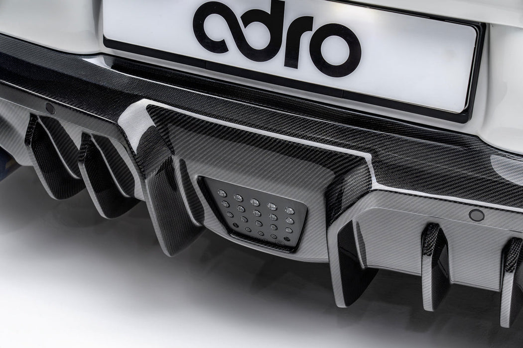 ADRO Toyota GR Supra A90 Carbon Fiber Rear Diffuser 2019+