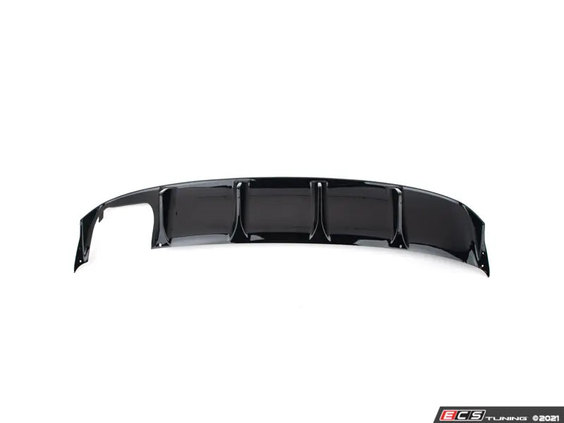 MK6 Jetta Facelift Rear Diffuser - With Side Spats - Gloss Black