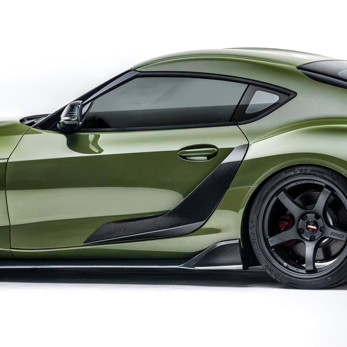 ADRO Toyota GR Supra A90 Carbon Fiber Door Garnishes 2019+