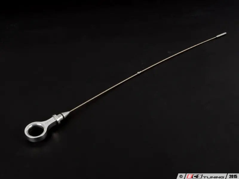 ECS Tuning Billet Engine Oil Dipstick - Polished Silver | VW MK7/7.5 GTI/R & Tiguan