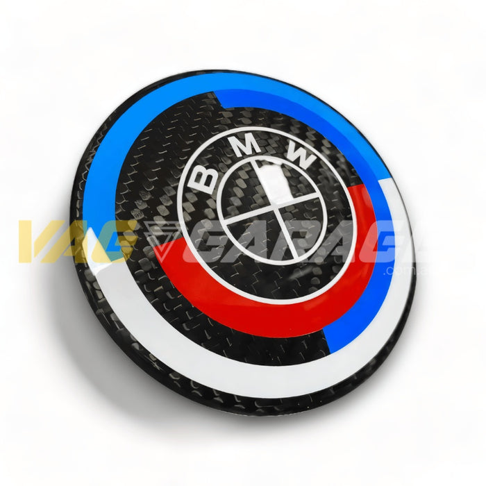 BMW M Series Carbon Fibre 50th Year Anniversary Badge