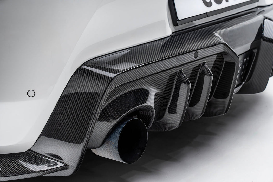 ADRO Toyota GR Supra A90 Carbon Fiber Rear Diffuser 2019+