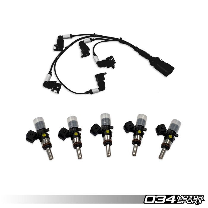 034 Motorsport - Audi 2.5 TFSI EVO DAZA LPI Fuel Injector Upgrade Kit - 034-106-3039