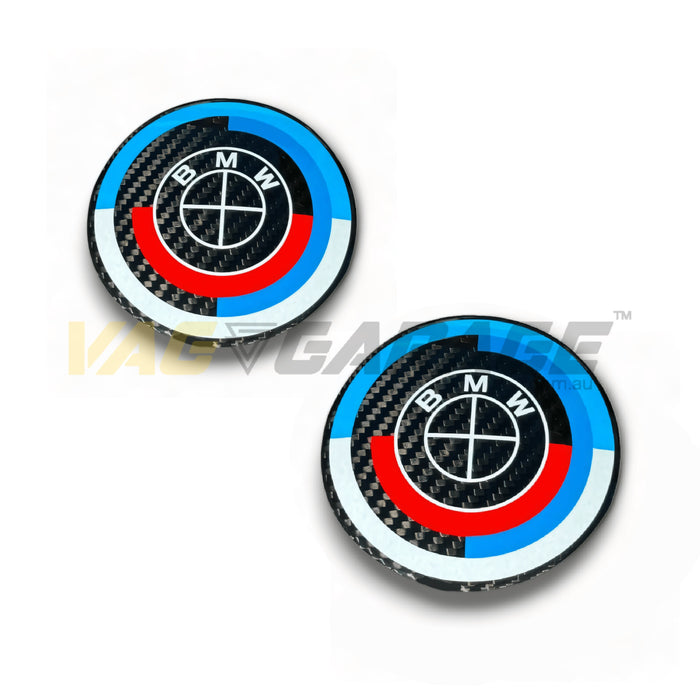 BMW M Series Carbon Fibre 50th Year Anniversary Badge