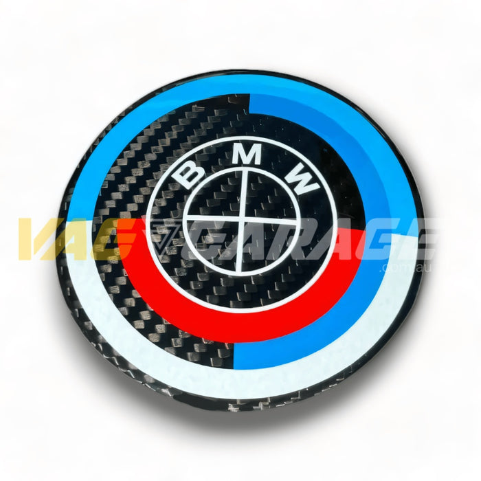 BMW M Series Carbon Fibre 50th Year Anniversary Badge