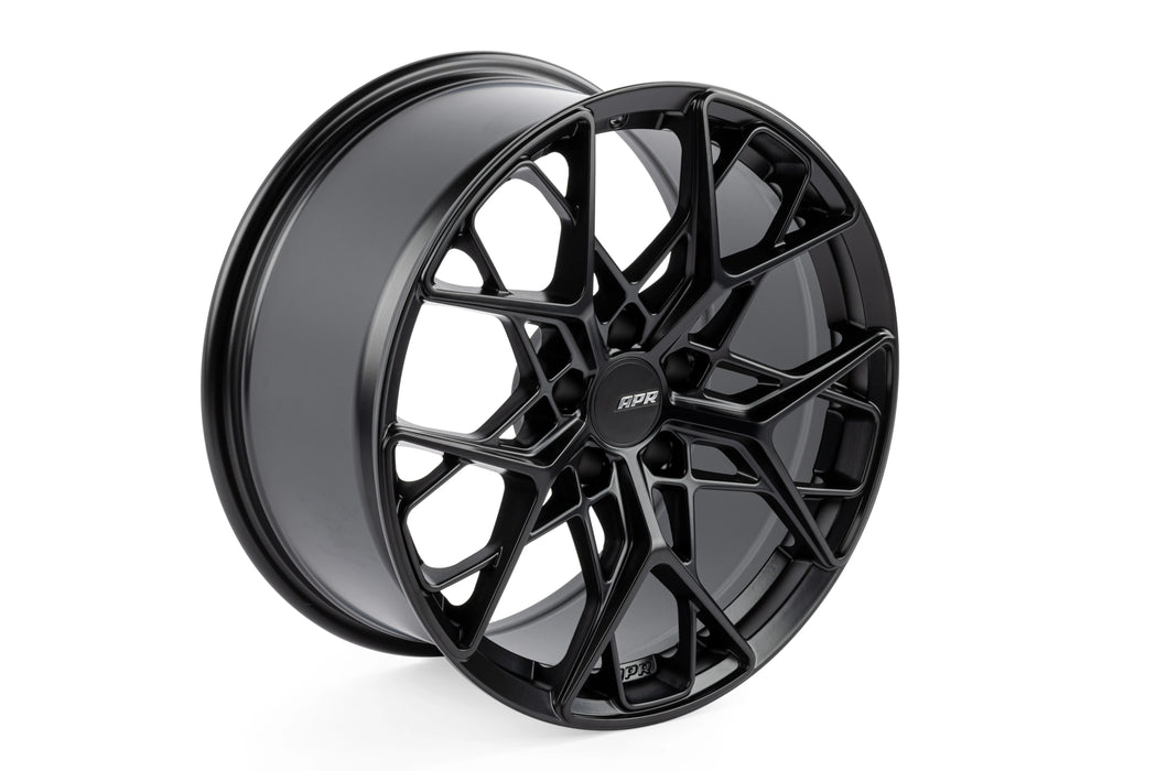 APR A02 Flow Formed Wheels (Satin Black) - Set of 4